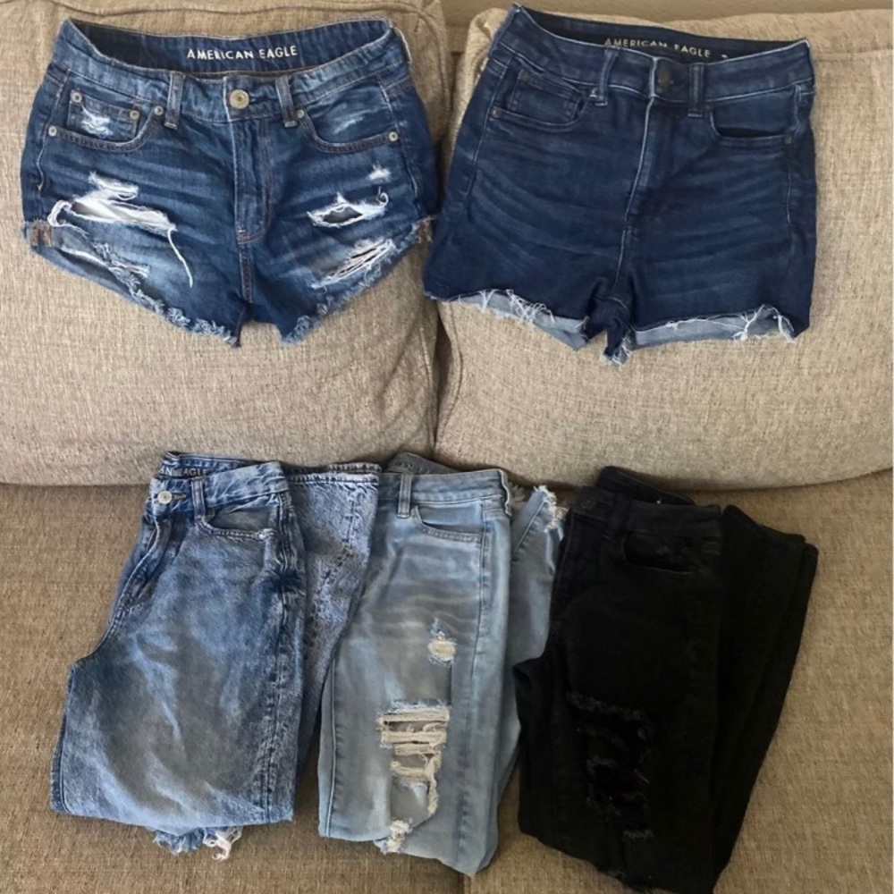 American Eagle Jean short and Pant BUNDLE!!